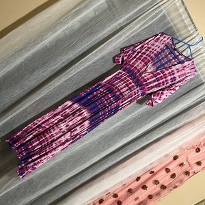 Forever 21 tie dye maxi dress
